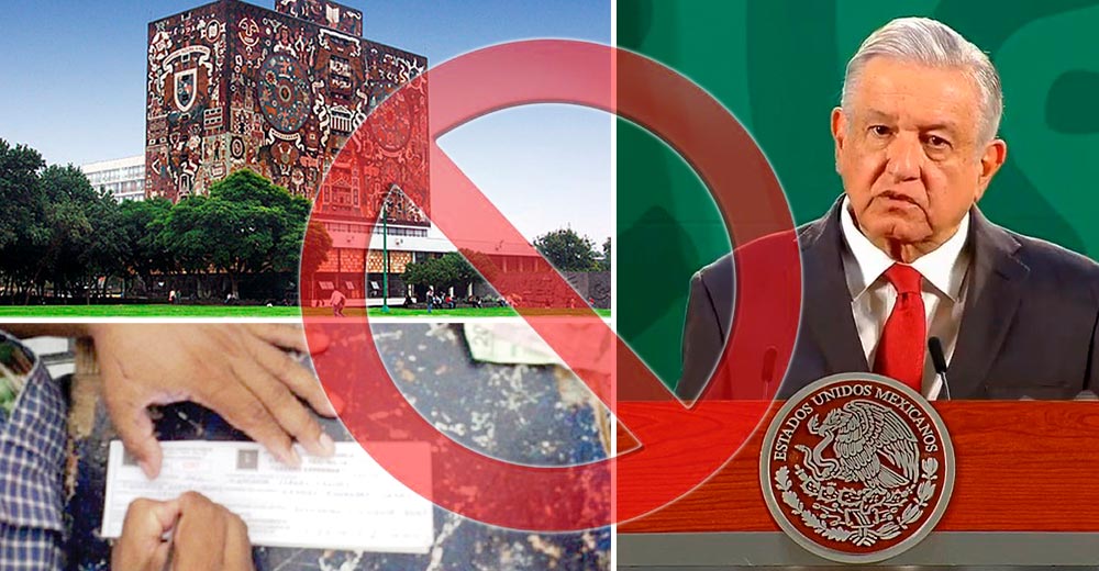 AMLO propone que universidades públicas eliminen cuotas