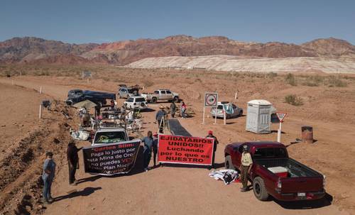 Estancadas, las negociaciones entre minera de Carlos Slim y ejidatarios en BC