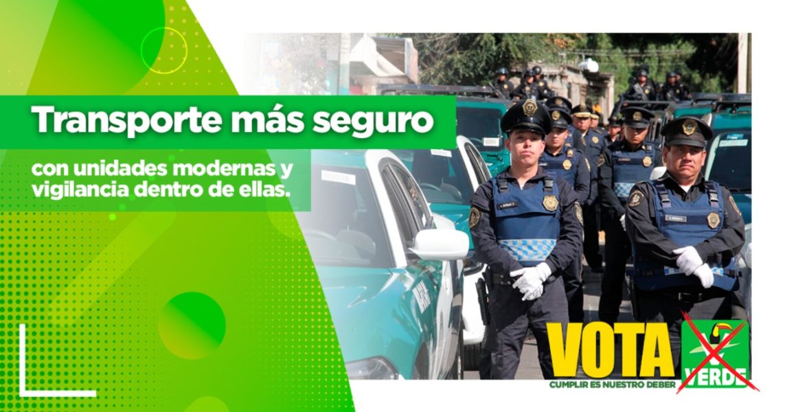 Transporte seguro con unidades modernas y vigilancia dentro de ellas