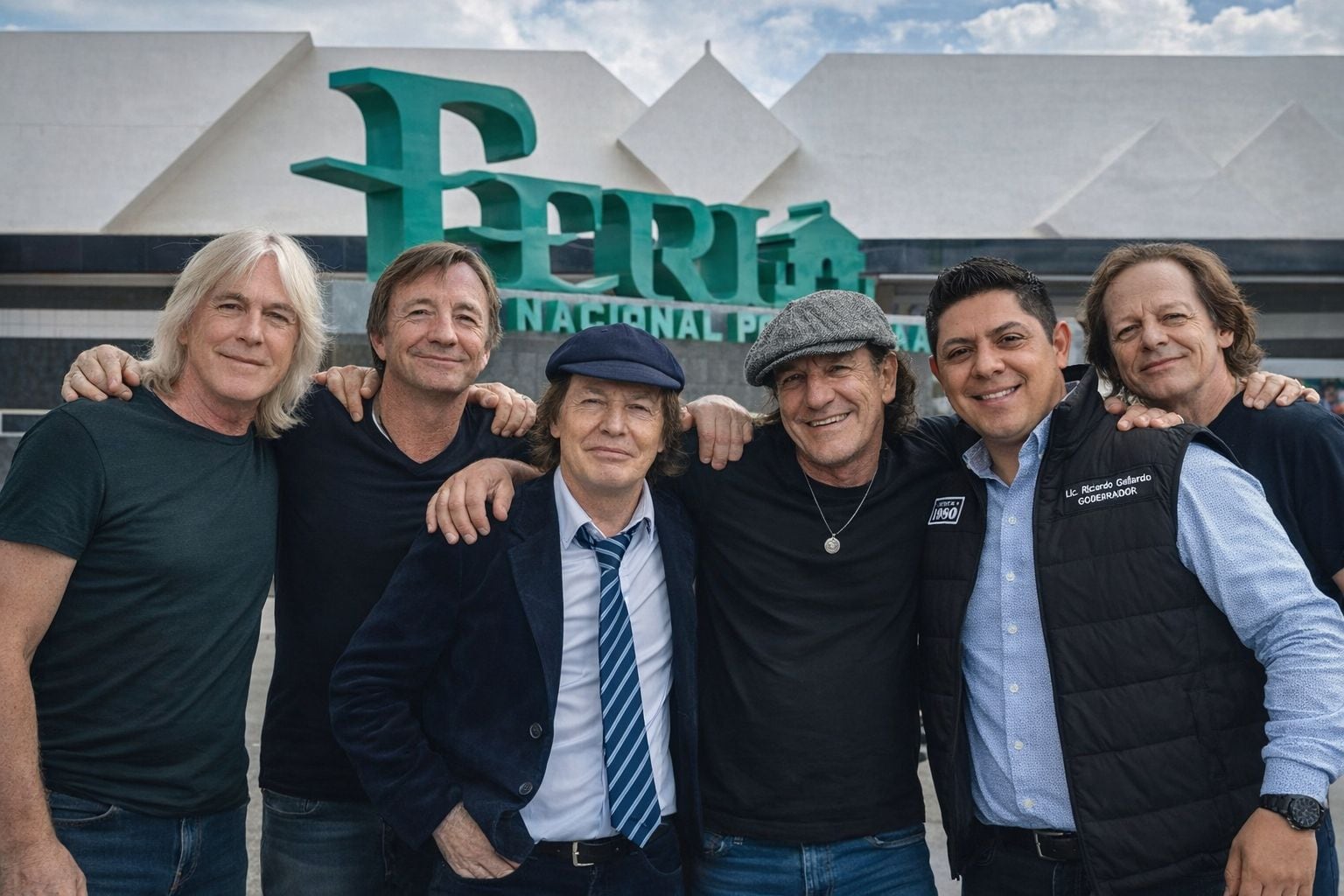 AC/DC y Guns N’ Roses confirmados como cabezas de cartel para la Fenapó 2026.